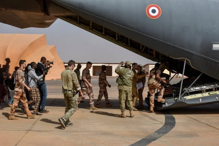 French troops withdraws from africa
