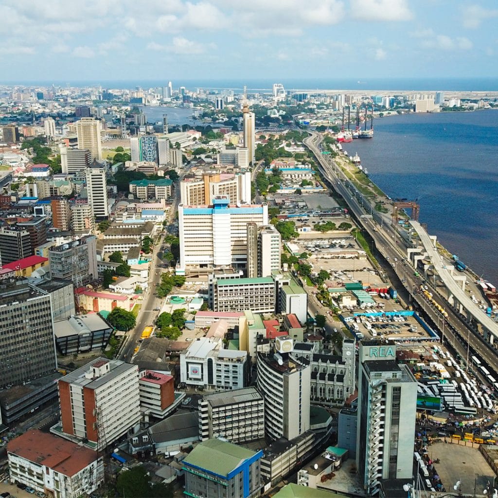 Marina Commercial Business District Lagos Island Nigeria