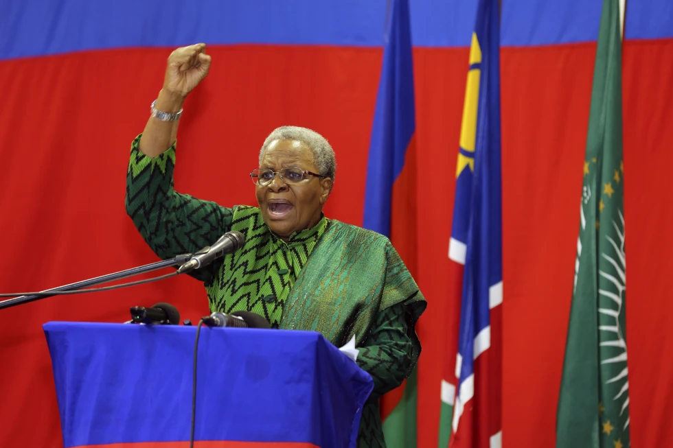 Namibia President Netumbo Nandi-Ndaitwah