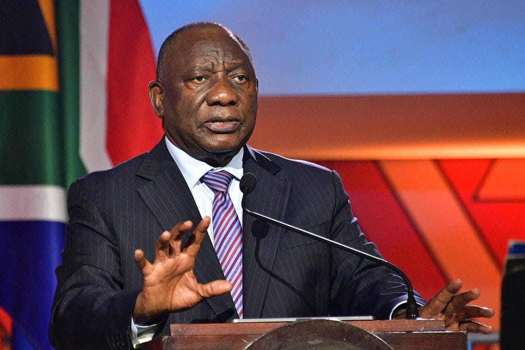 Cyril Ramaphosa ANC President South Africa