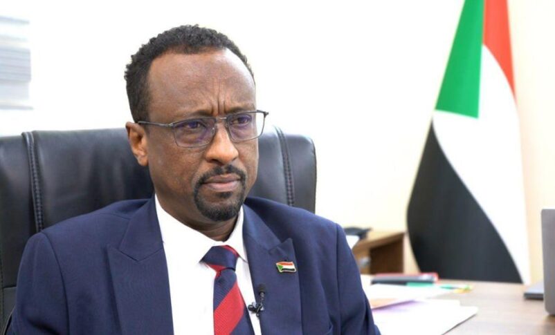 Khalid Aleisir Sudans minister of Information 802x485 1
