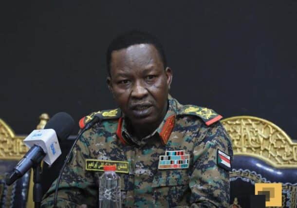 Lt Gen Shams al Din Kabbashi meets state governors on May 3 2025 610x427 1