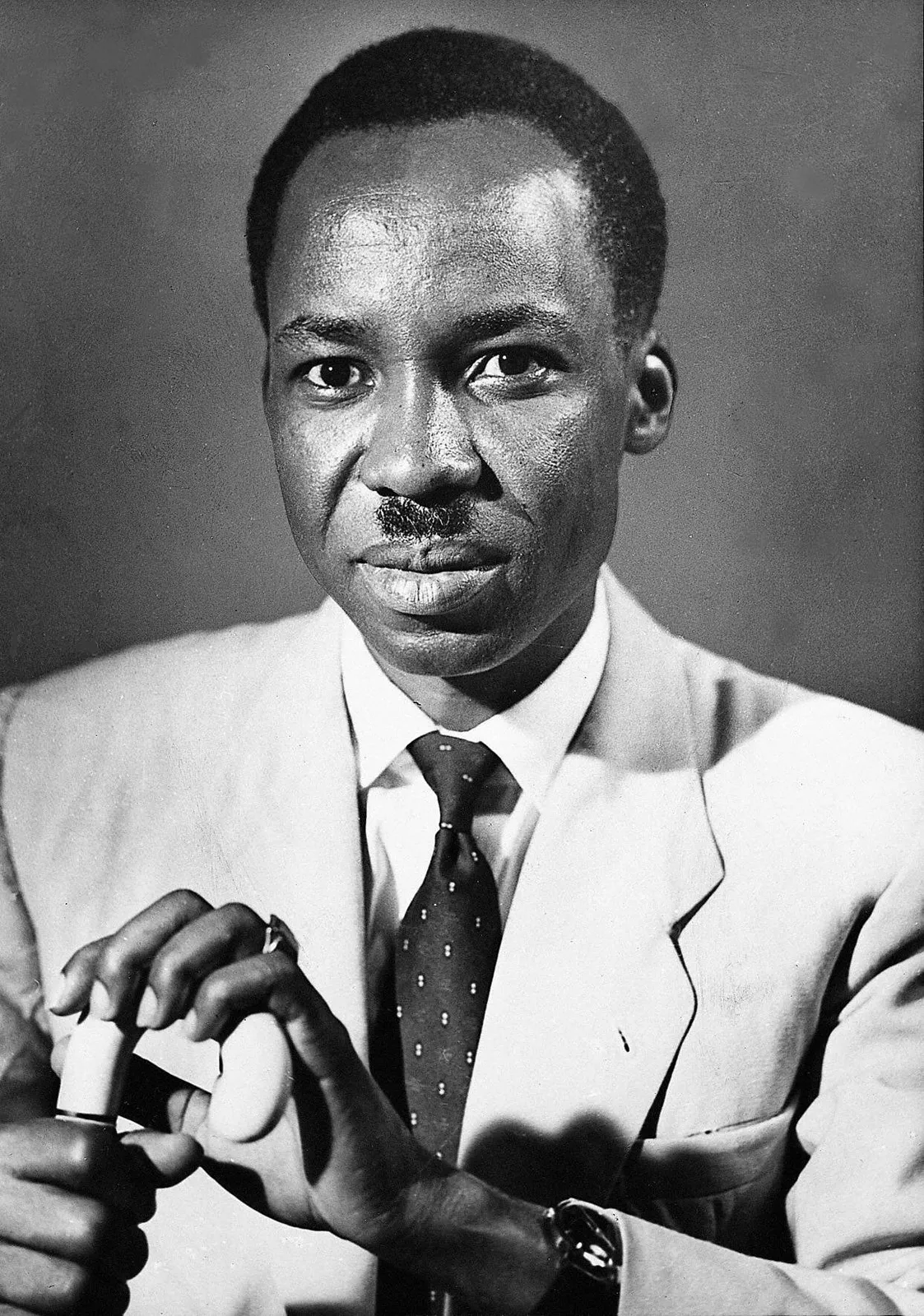 Julius Nyerere: The Teacher Who Built a Nation 2 Julius Kambarage Nyerere Tanganyikas first Prime Minister circa 1950