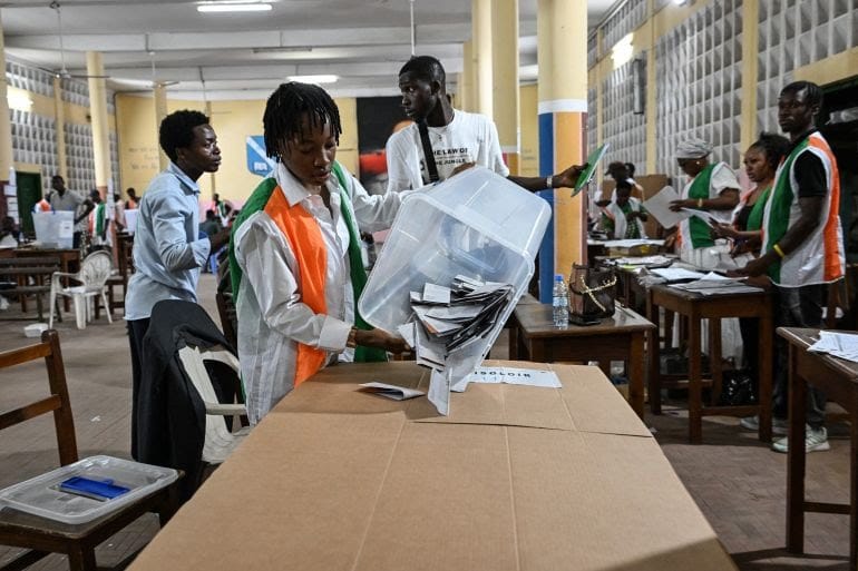 Vote Counting Under Way in Ivory Coast Election IMG 2642